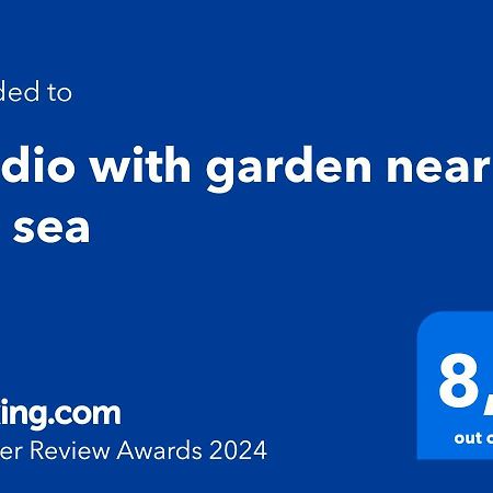 Studio With Garden Near The Sea Koper Eksteriør bilde